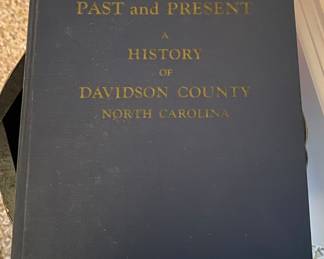 History of Davidson County North Carolina/Pathfinders Past and Present (Signed)