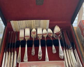 Rogers Rose Pattern Flatware