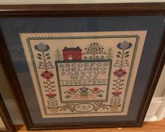 Modern Needlepoint Sampler
