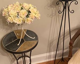 Plant and Candle Stands