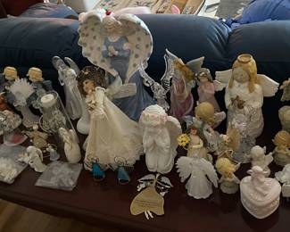 Assorted Angel Figurines