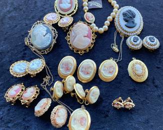 Costume Cameo Jewelry