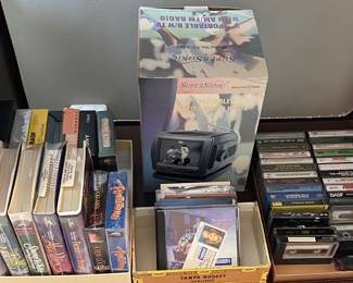 VHS and Cassettes