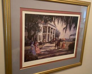 "Southern Living" Framed Print