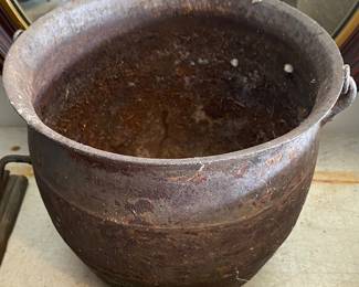 Old Cast Iron Pot