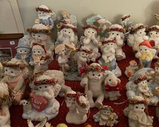 Collection of Dreamsicle Figurines