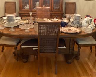 Lenoir Dining Table and Eight Chairs