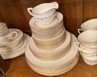 Royal Worcester Gold Chantilly