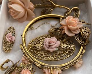 Rose Themed Costume Jewelry
