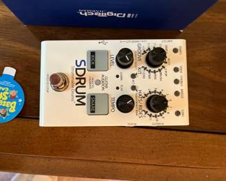 #141 S Drum Strummable Drum Machine Pedal $50.00