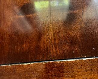 #25 Lane end table as if finish, 1 drawer 24x24x23 $75.00