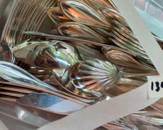 #134 Oneida Stainless "American Harmony" - 12 place Setting - 66 pcs $60.00