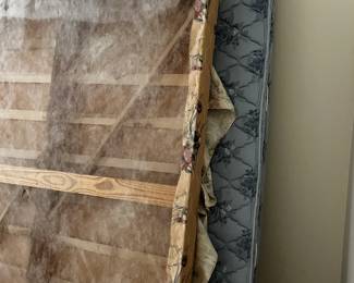#38 queen size mattress and box springs $20.00