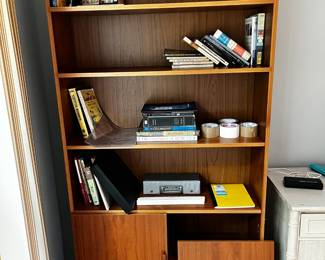 #96 Particle Board w/2 doors (doors need reattaching) 3 shelves - 36x11x72 - You Move $40.00