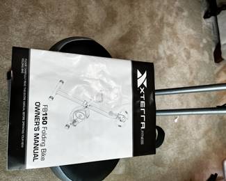 #99 XTERRO Fitness FB150 Folding Bike - You Remove $40.00