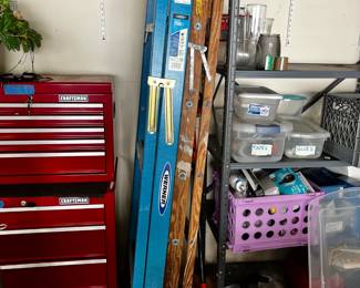 #42 Werner Fiberglass 6' Ladder - 250 Pounds $60.00
#43 Wood 6' Ladder $30.00
