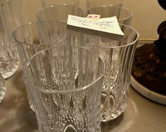 #102 Arc International Cristal D'Arques Crystal Highball - 9 pc $36.00
#103 Arc International Cristal D'Arques Crystal Highball - 8 pc $32.00