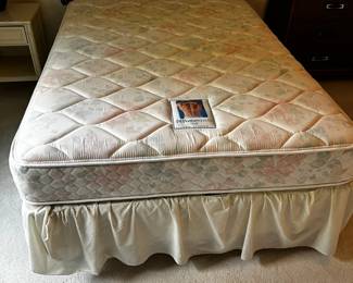 #69 Sealy Posturepedic Canova - Mattess/Boxsprings - full Size - Upstairs - You move $45.00
#70 Full Upholstered Headboard - You Move upstairs $20.00