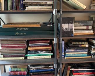 Coffee table and reference books