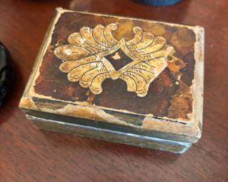 Antique Florentine box