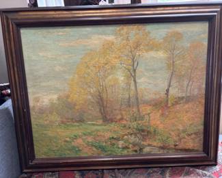 William Robinson Oil on canvas
Well listed Pennsylvania artist