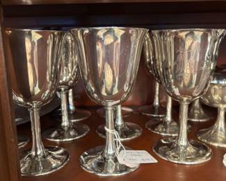 Sterling goblets