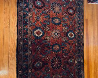 Persian antique vegetable 4 x 6 carpet