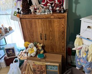 Lots of Christmas and other holiday items