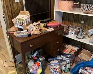Sewing machine, patterns, and everything you need for your sewing needs.