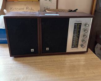 HiFi radio with speaker.