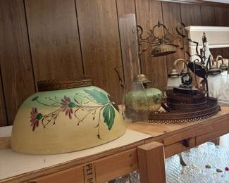 lovely old hanging lamp