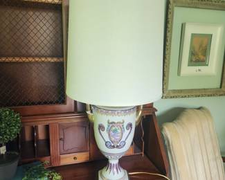 Pair of amazing urn lamps