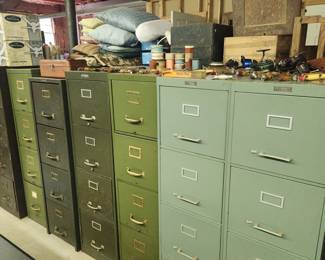 Vintage Filing Cabinets