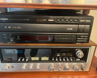Sansei Stereo Receiver 8080, Pioneer 5 Disk CD