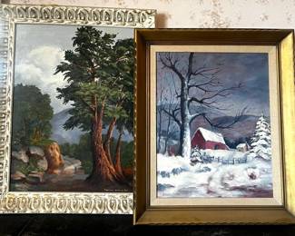 Signed Nature Art Dorothy Acton