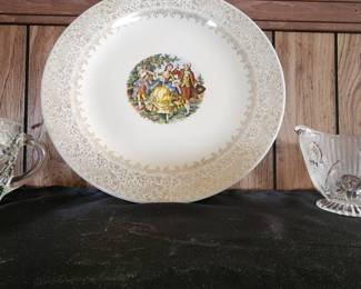 Chantilly Gold Rim China