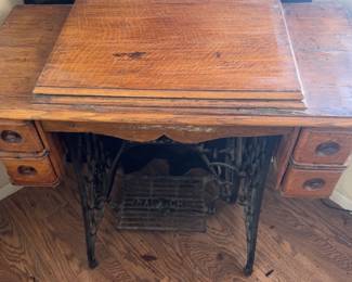 Antique Sewing Cabinet