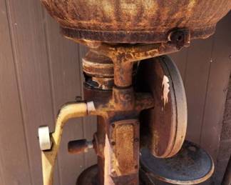 Antique Hand Crank Milk Farm Tool
