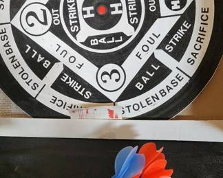 Baseball Themed Dart Board