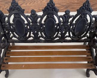 Wooden Doll Bench