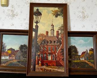 Framed Paintings H. Wester