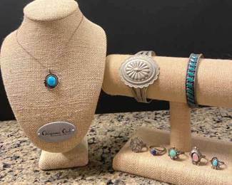 Sterling Silver Native American Jewelry Rings