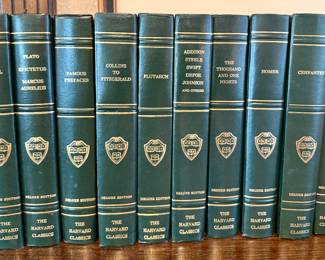 THE HARVARD CLASSICS - SET OF 23 BOOKS
