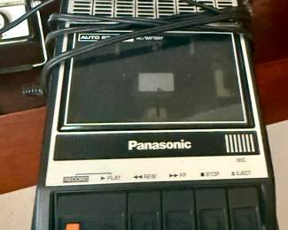 PANASONIC VINTAGE TAPE RECORDER/CASSETTE PLAYER