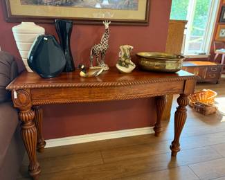 Side entry Table/ sofa table
