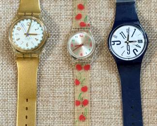 SWATCH 1993 GENT - COOL FRED GK150 SWATCH CHERRIES SWATCH LOST NUMBERS GN406