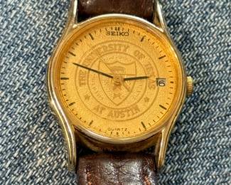 SEIKO LADIES WATCH - UNIVERSITY OF TEXAS AT AUSTIN