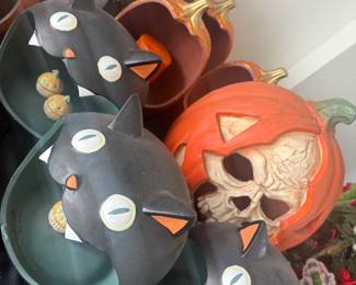 Ceramic Halloween Lanterns