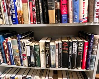 Basement book library