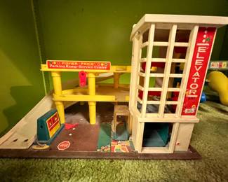 Vintage fisher price toys